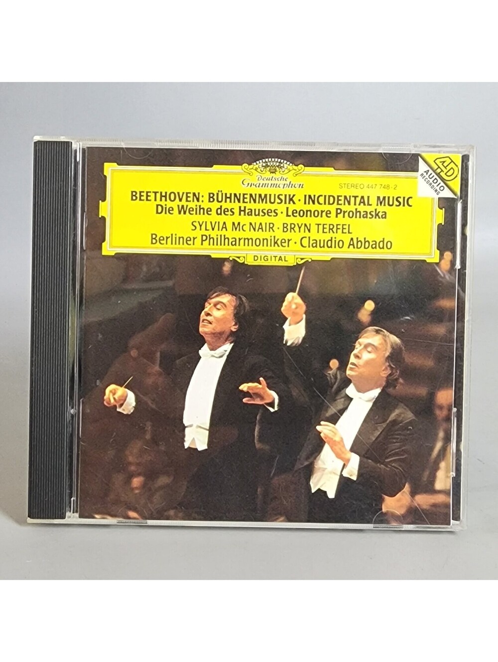 Beethoven: Incidental Music Die Weihe des Hauses Leonore Prohaska CD Abbado DG